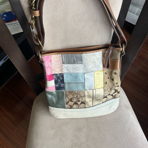 Patchwork Shoulder Bag - Picture 4 of 4